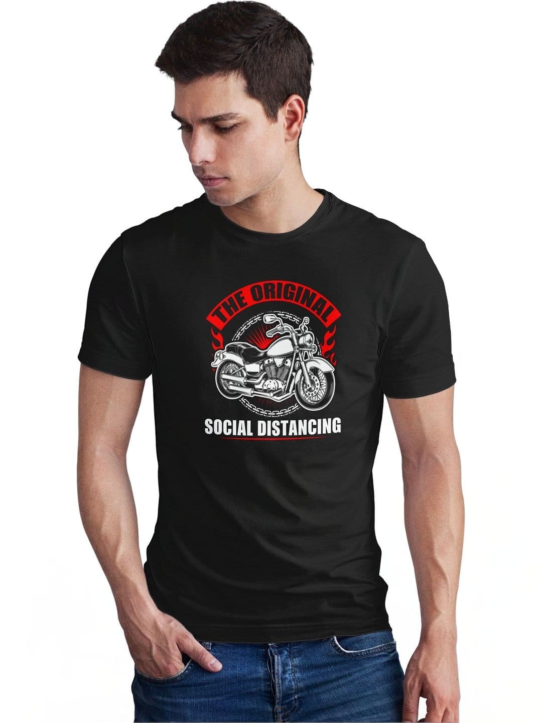 Seekbuylove Men Printed Bio Finish T-shirt - view 1