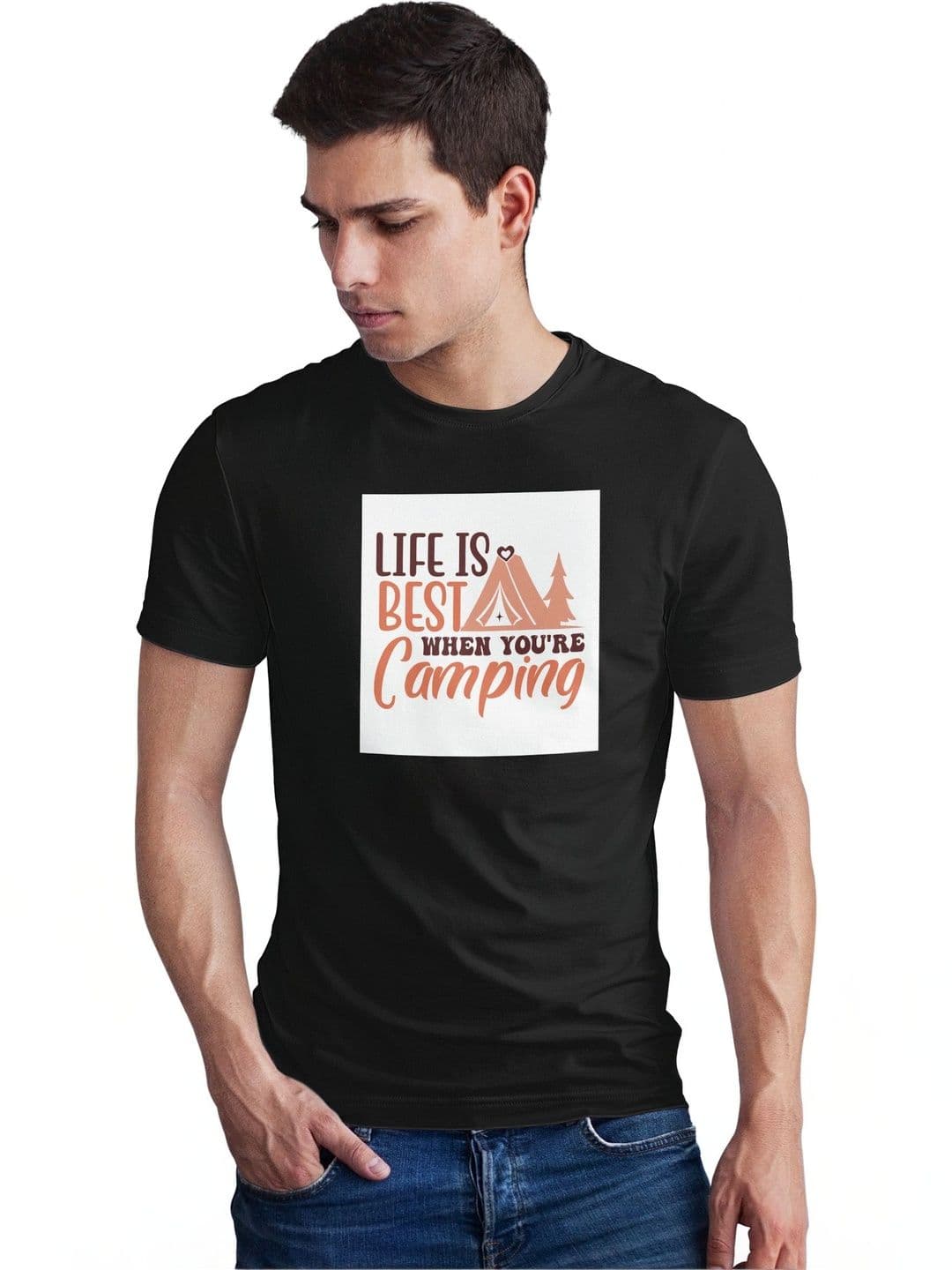 Seekbuylove Men Typography Printed Bio Finish T-shirt - view 1