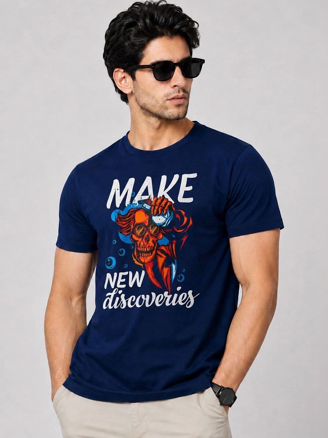 KAVYARA Men Printed T-shirt - view 1