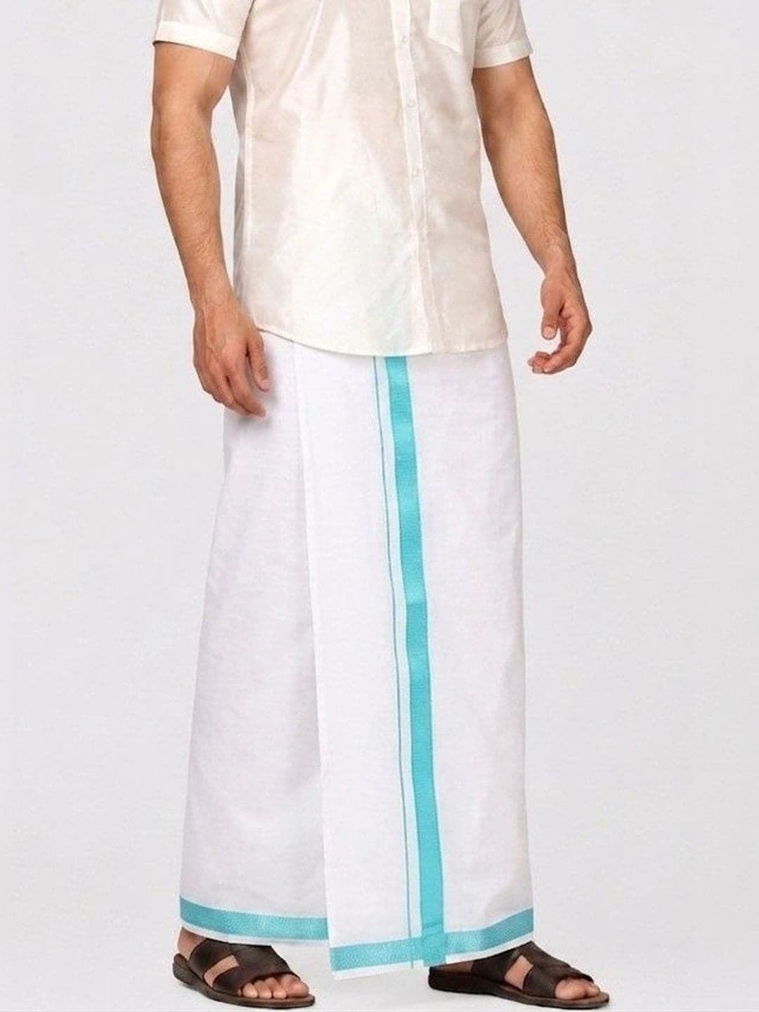 Sharan Elegance Men Cotton Dhoti Dhotis - view 1