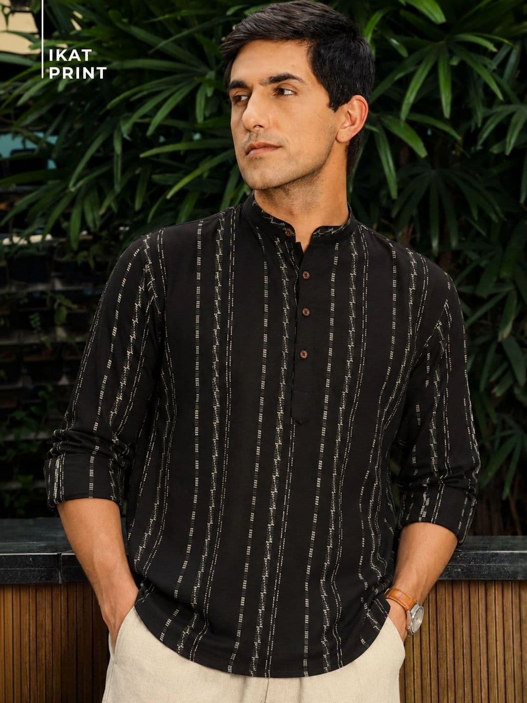 DENNISON Men Printed Kurta - view 1
