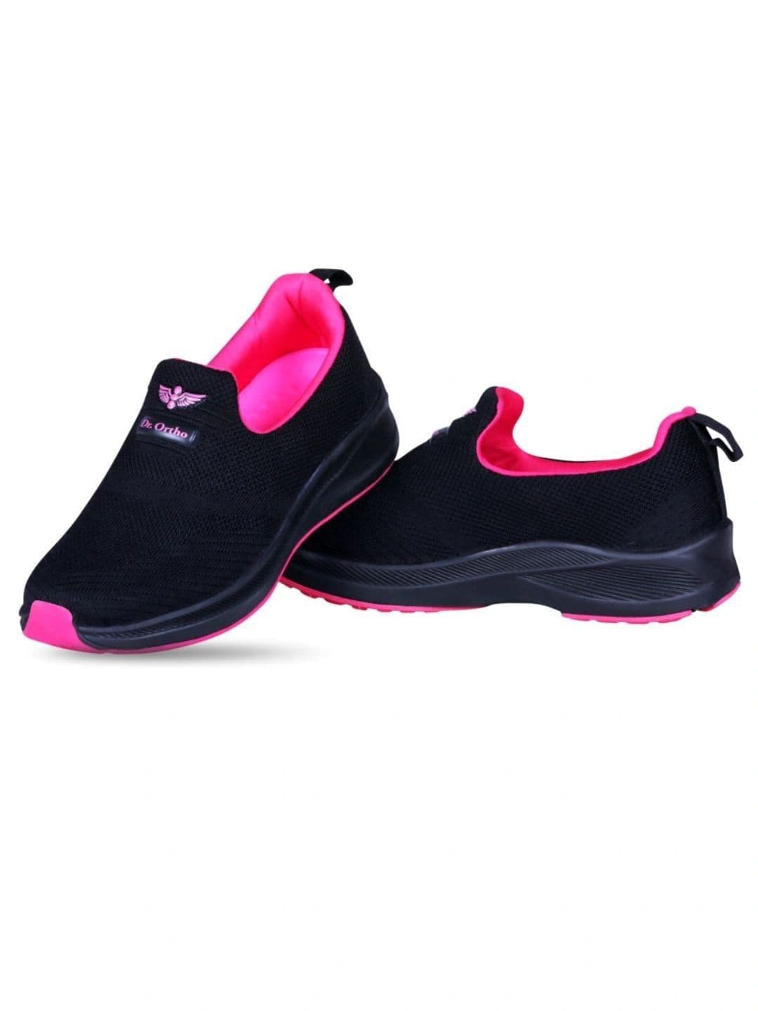 DR.ORTHO Flexi Easu Ease Women Black Sneakers - view 1