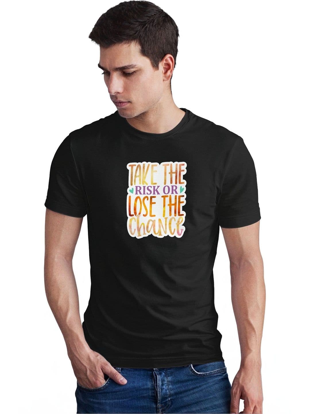 Seekbuylove Men Typography Printed Bio Finish T-shirt - view 1