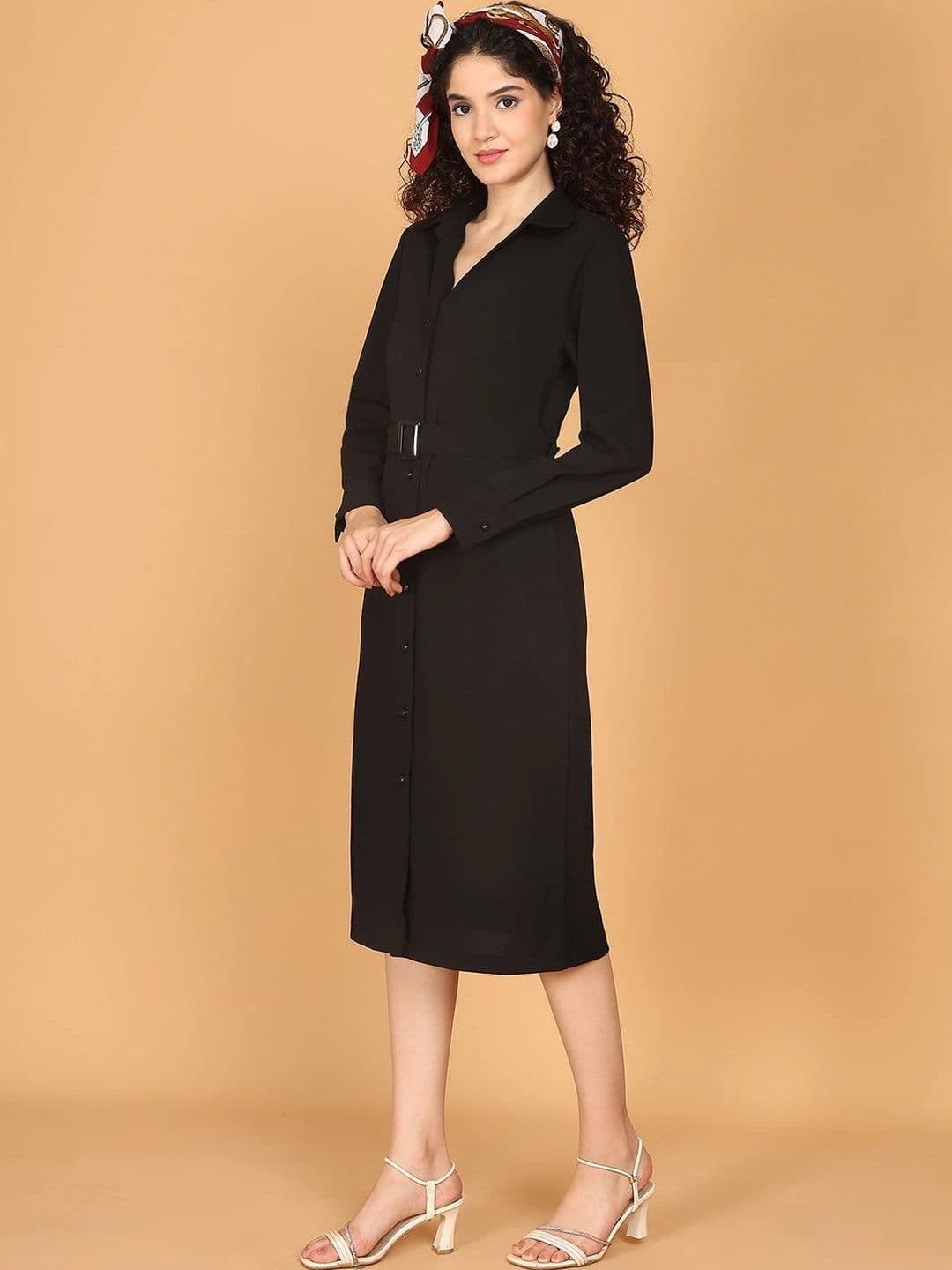 Neon Femme Shirt Midi Dress - view 1