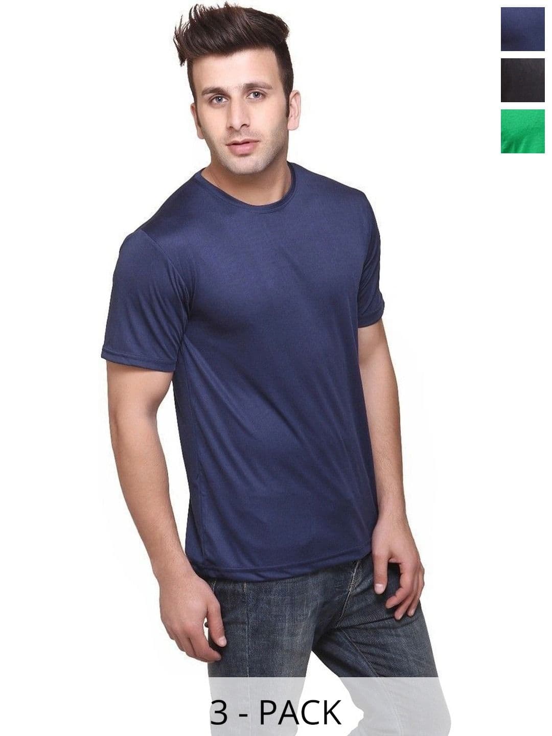 FUNKY GUYS Men 3 Slim Fit T-shirt - view 1