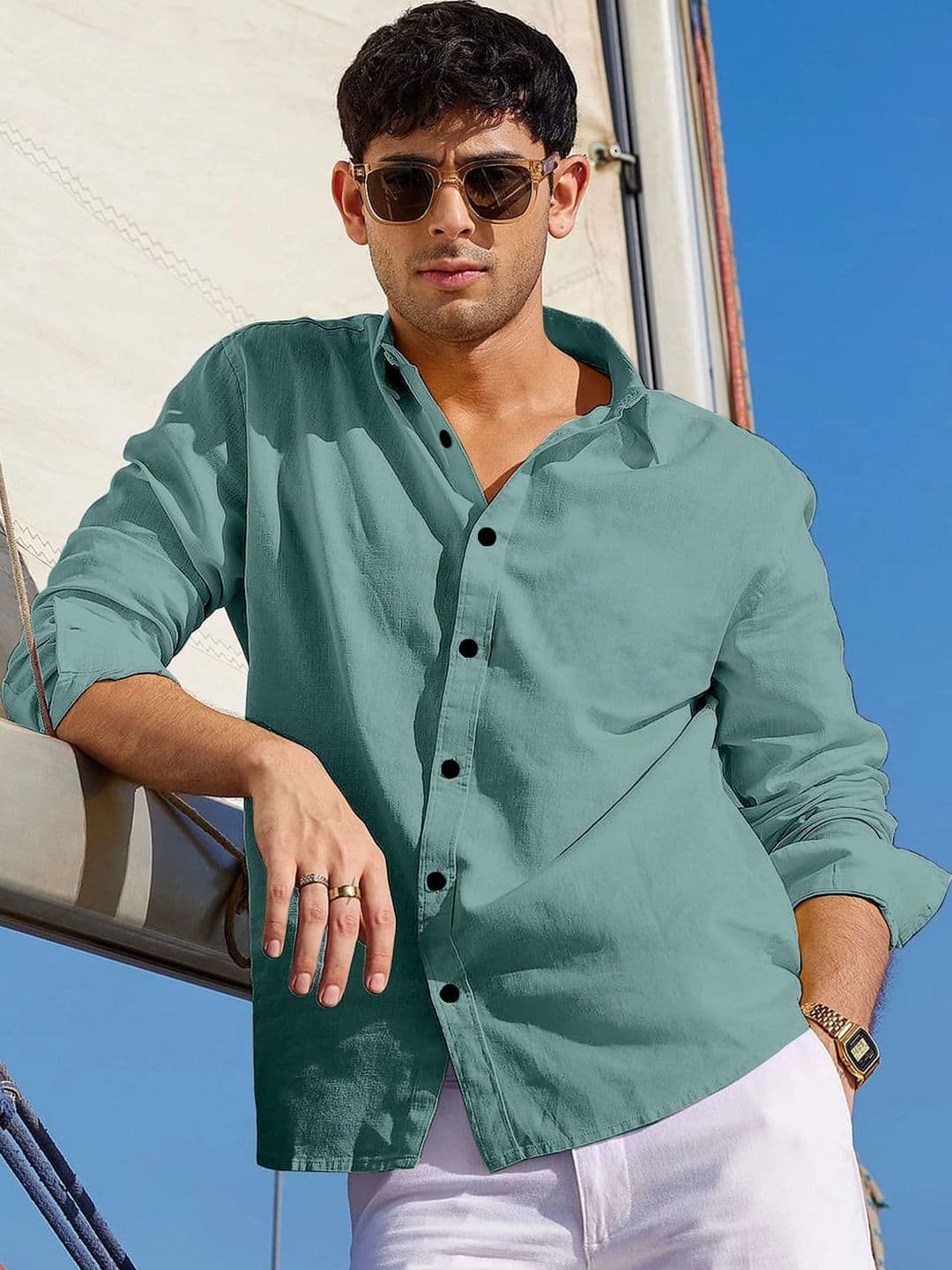 RINK ENTERPRISE Men Comfort Casual Shirt - view 1