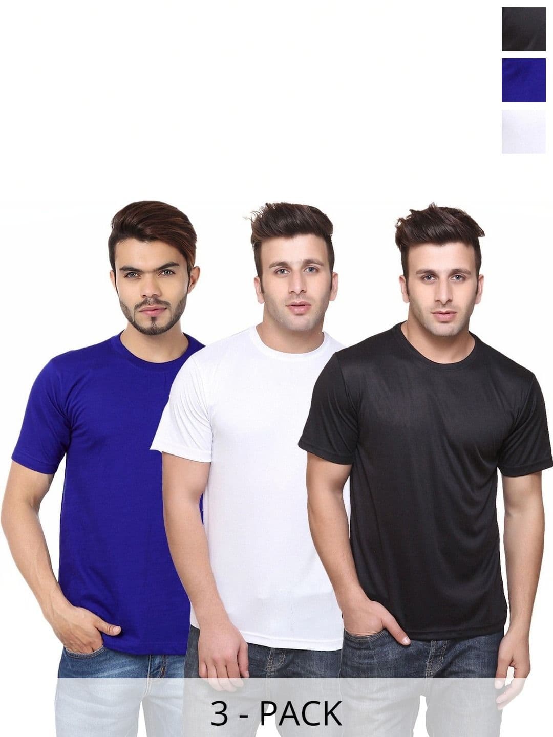 FUNKY GUYS Men 3 Slim Fit T-shirt - view 1