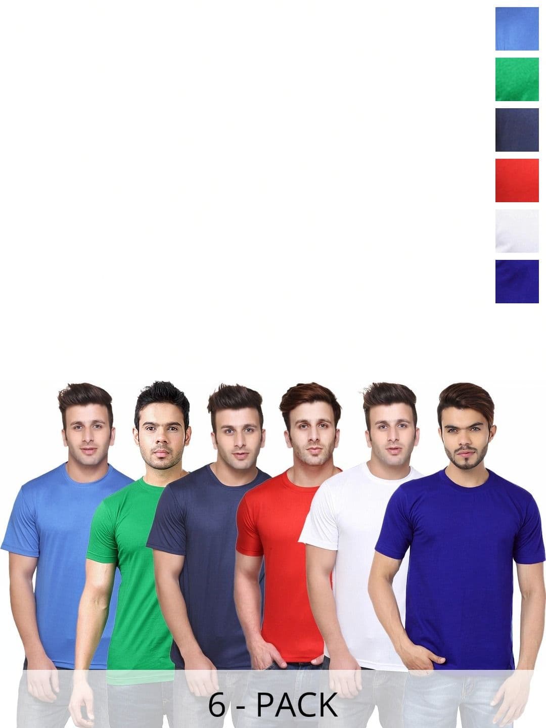 FUNKY GUYS Men 6 Slim Fit T-shirt - view 1