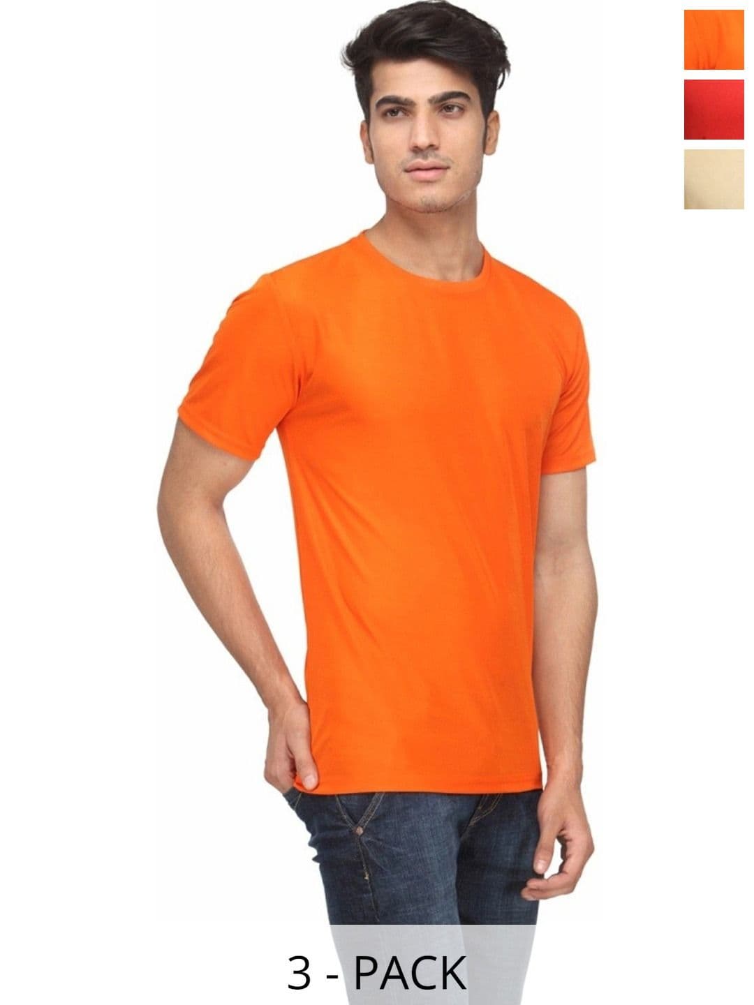 FUNKY GUYS Men 3 Slim Fit T-shirt - view 1