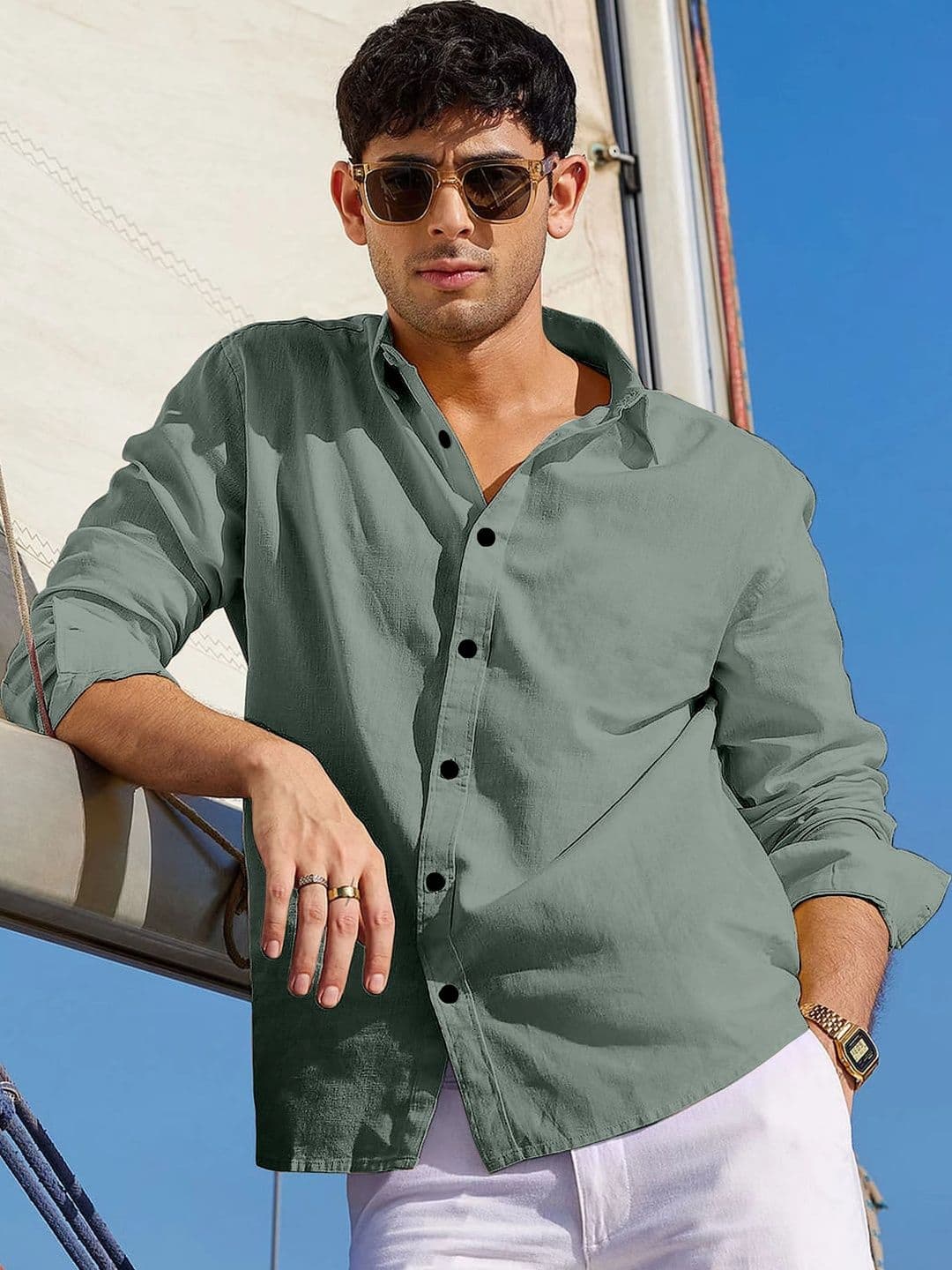 RINK ENTERPRISE Men Comfort Casual Shirt - view 1
