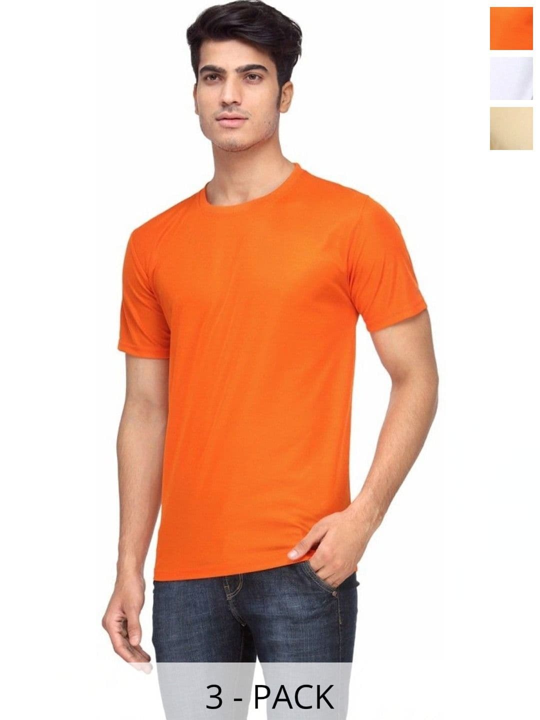 FUNKY GUYS Men 3 Slim Fit T-shirt - view 1