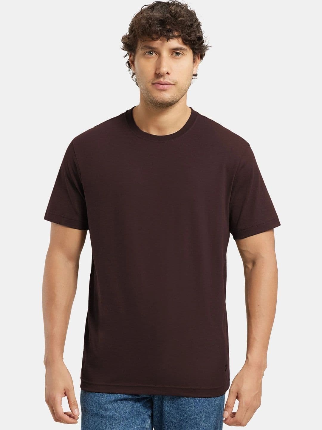 Jockey Super Combed Cotton Rich Round Neck Half Sleeve T-Shirt - 2714 - view 1