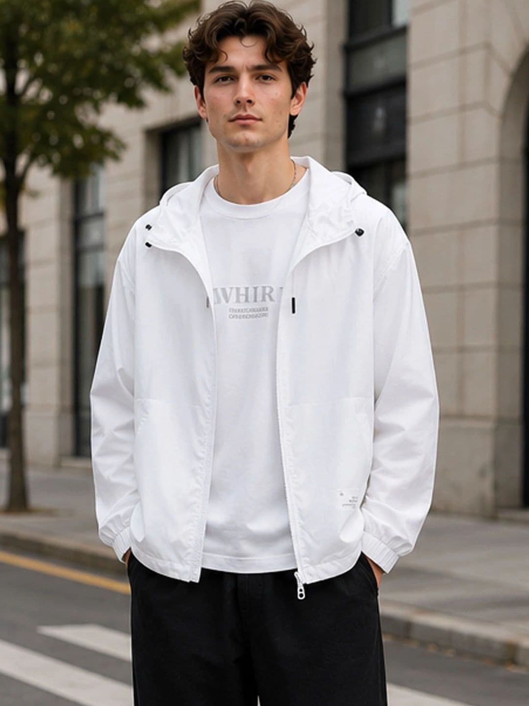 StyleCast Men Lightweight Woven Jacket - view 1