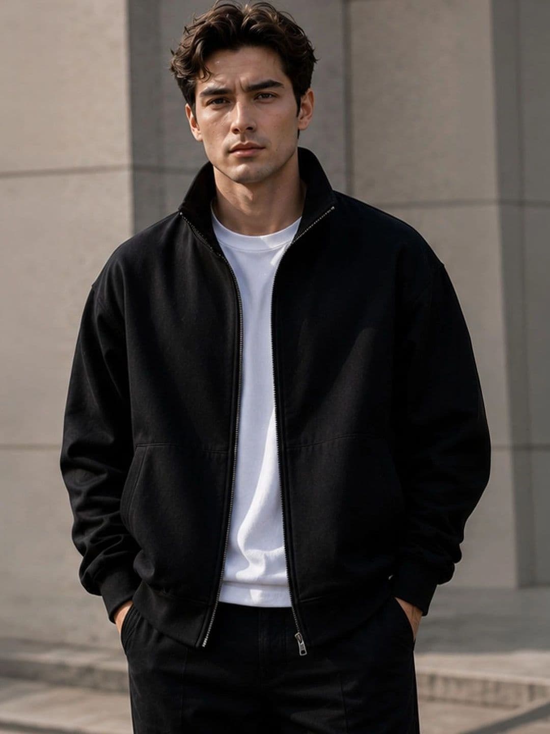StyleCast Men Bomber Jacket - view 1