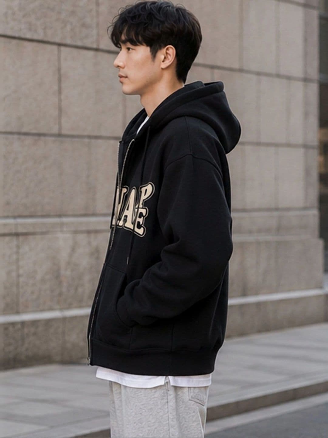 StyleCast Men Typography Puffer Jacket - view 1
