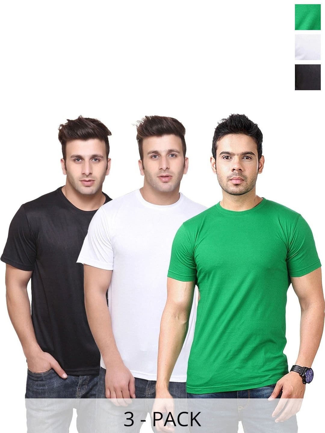 FUNKY GUYS Men 3 Slim Fit T-shirt - view 1