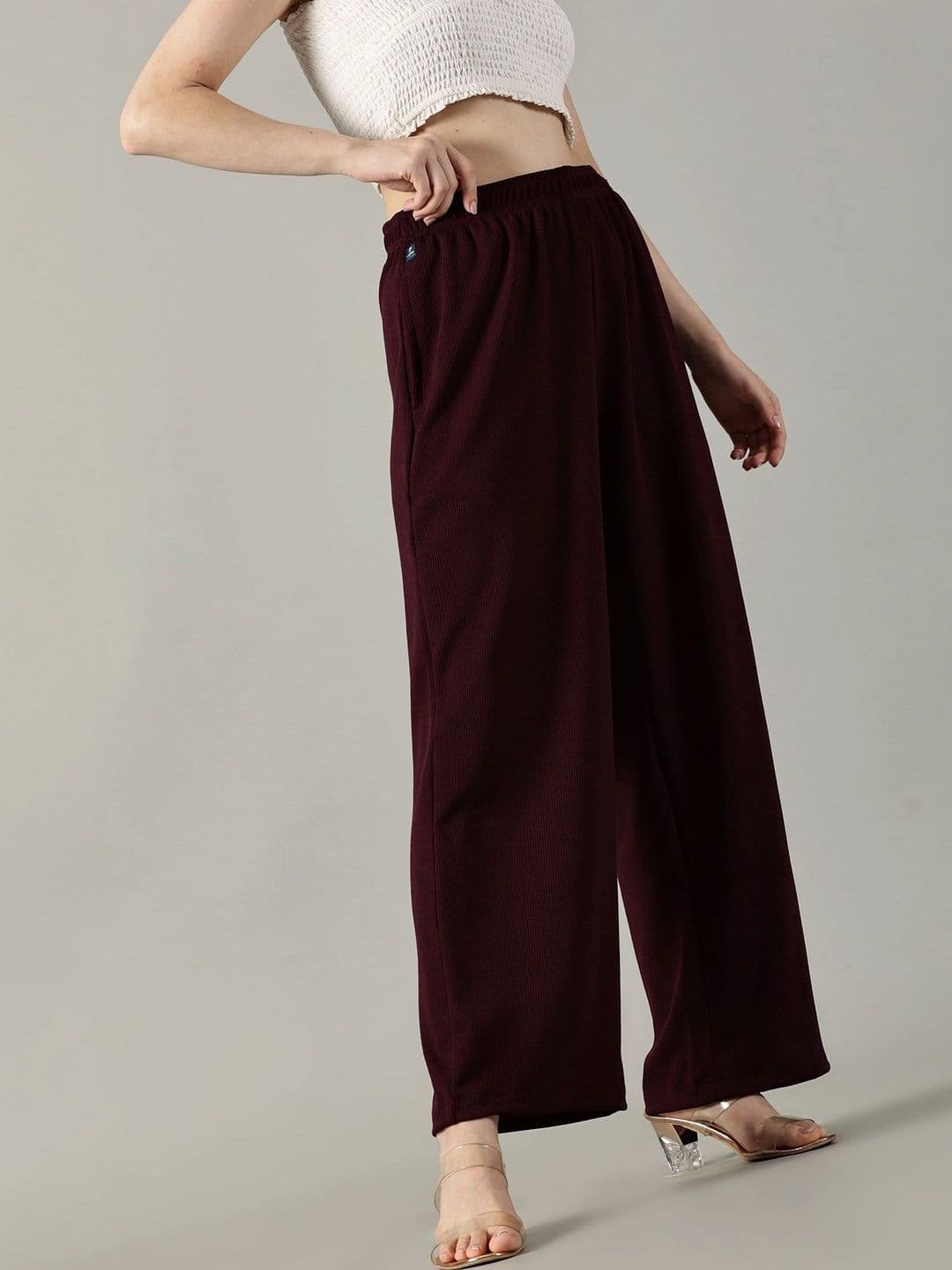Sadda Fashion Women Knitted Palazzos - view 1
