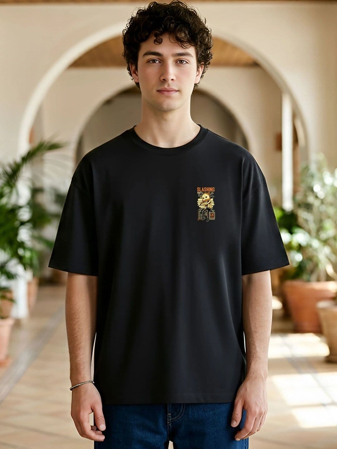 Black Pigeon Men Printed T-shirt - view 1