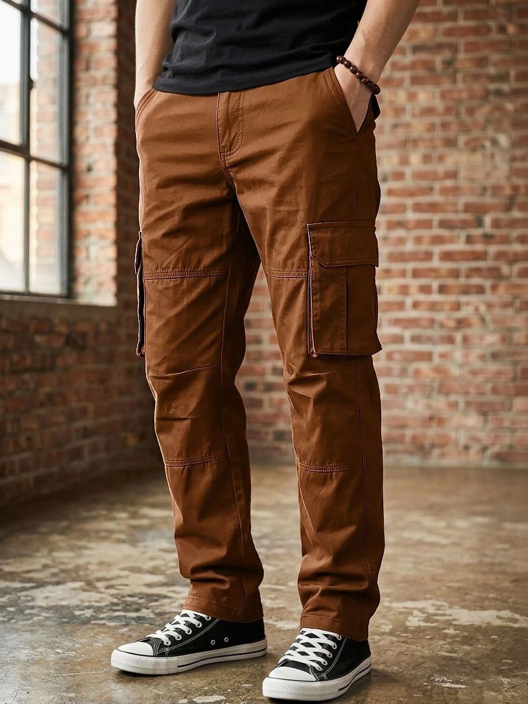 Moda Rapido Men Relaxed Cargos Trousers - view 1
