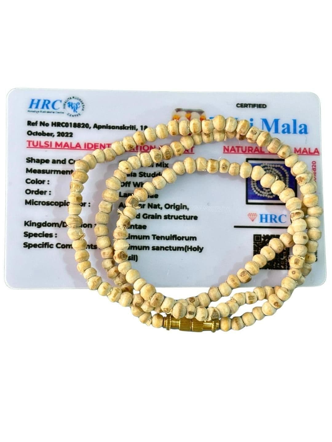Apnisanskriti Unisex Tulsi Kanthi 108+1 Mala - view 1