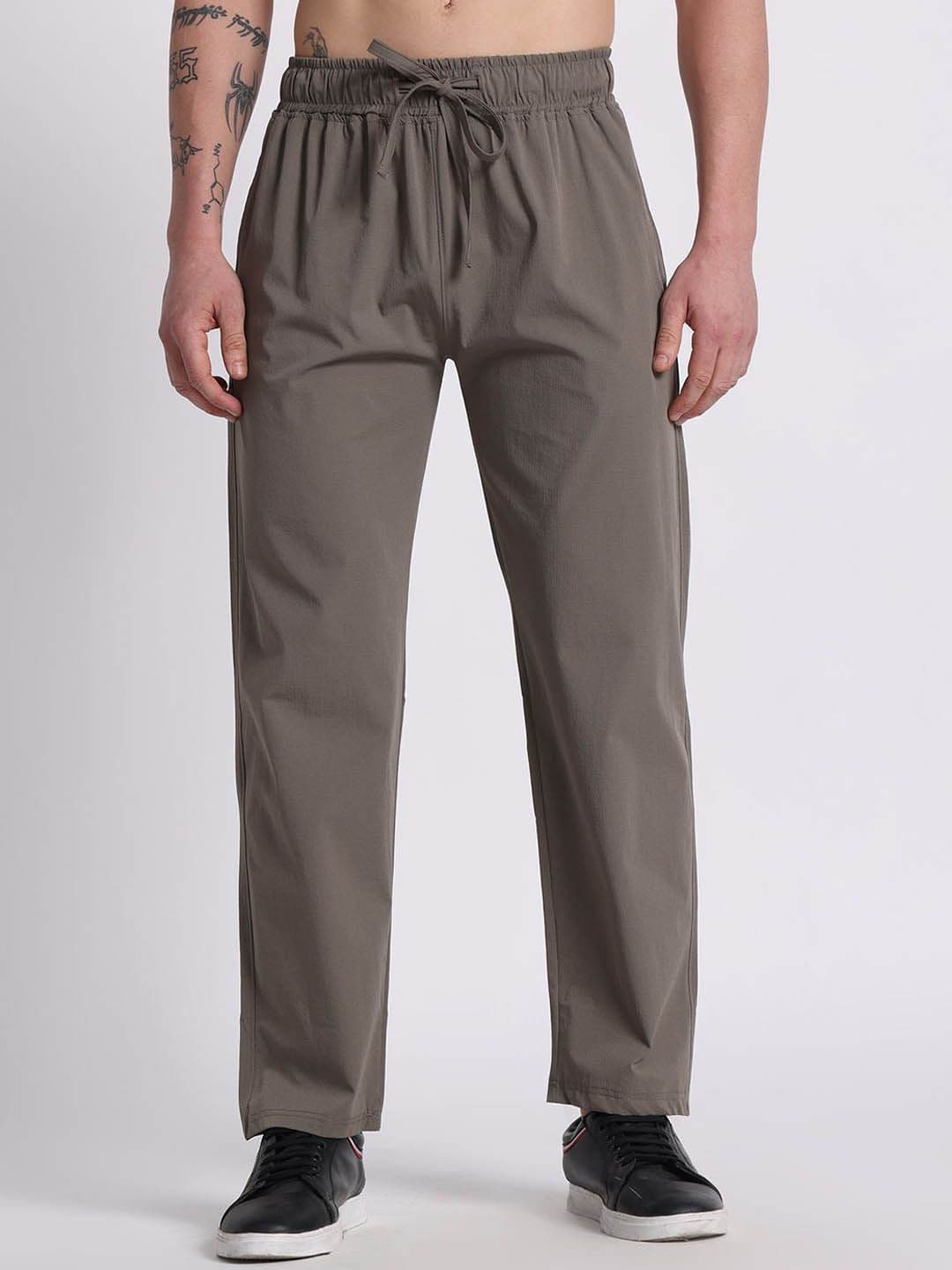 Jibumi Men Mid-Rise Easy Wash Trousers - view 1