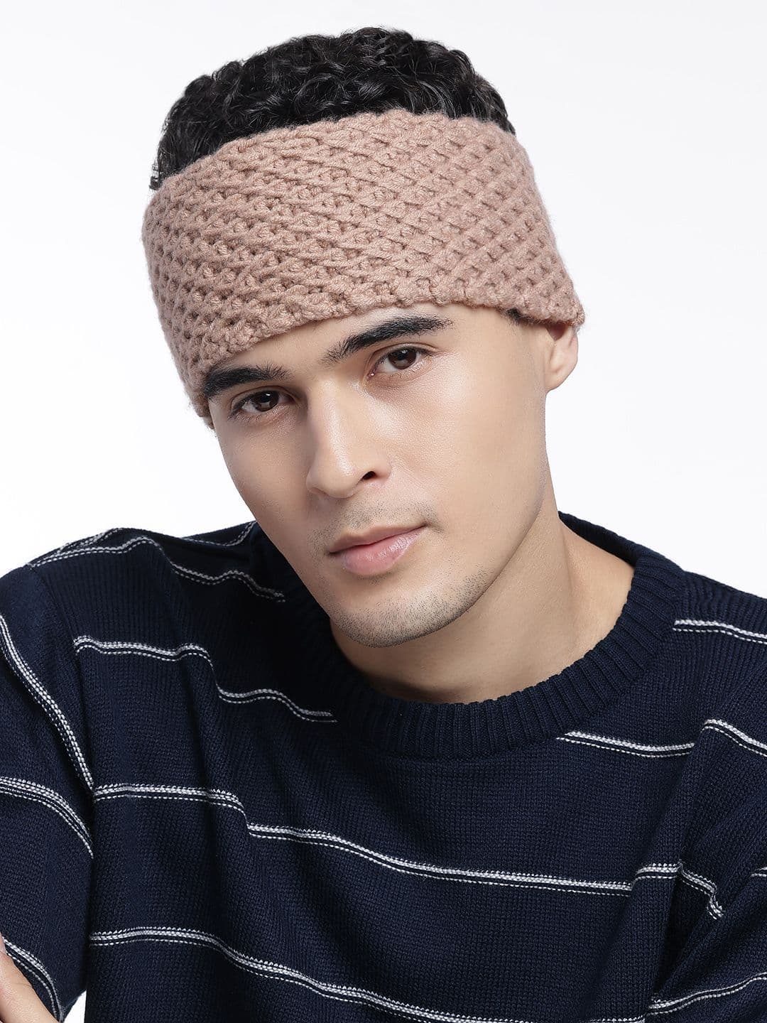 Magic Needles Men Handmade Crochet Chill Wrap Headband - view 1
