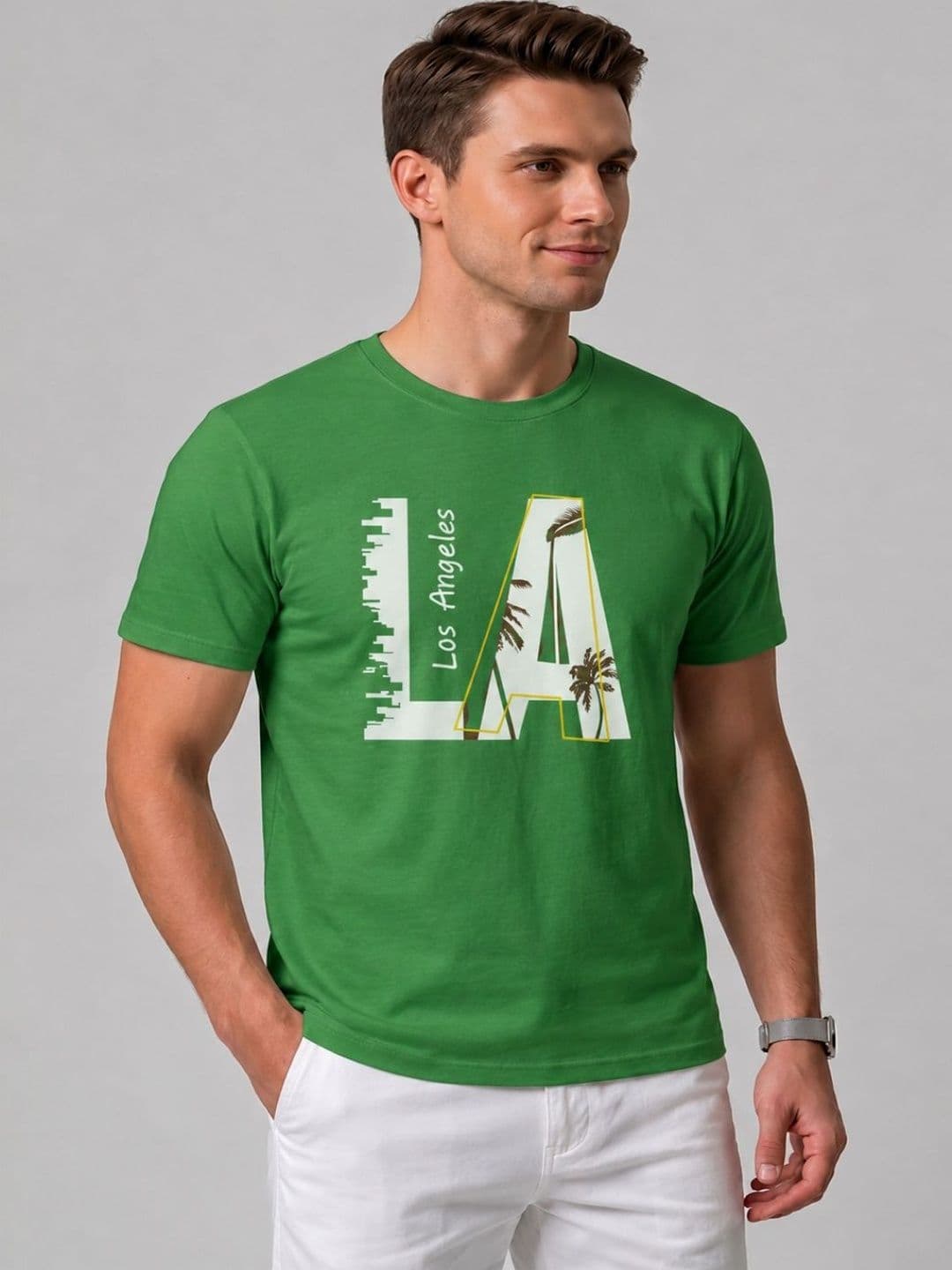 Attire Hub Men Typography Printed T-shirt - view 1