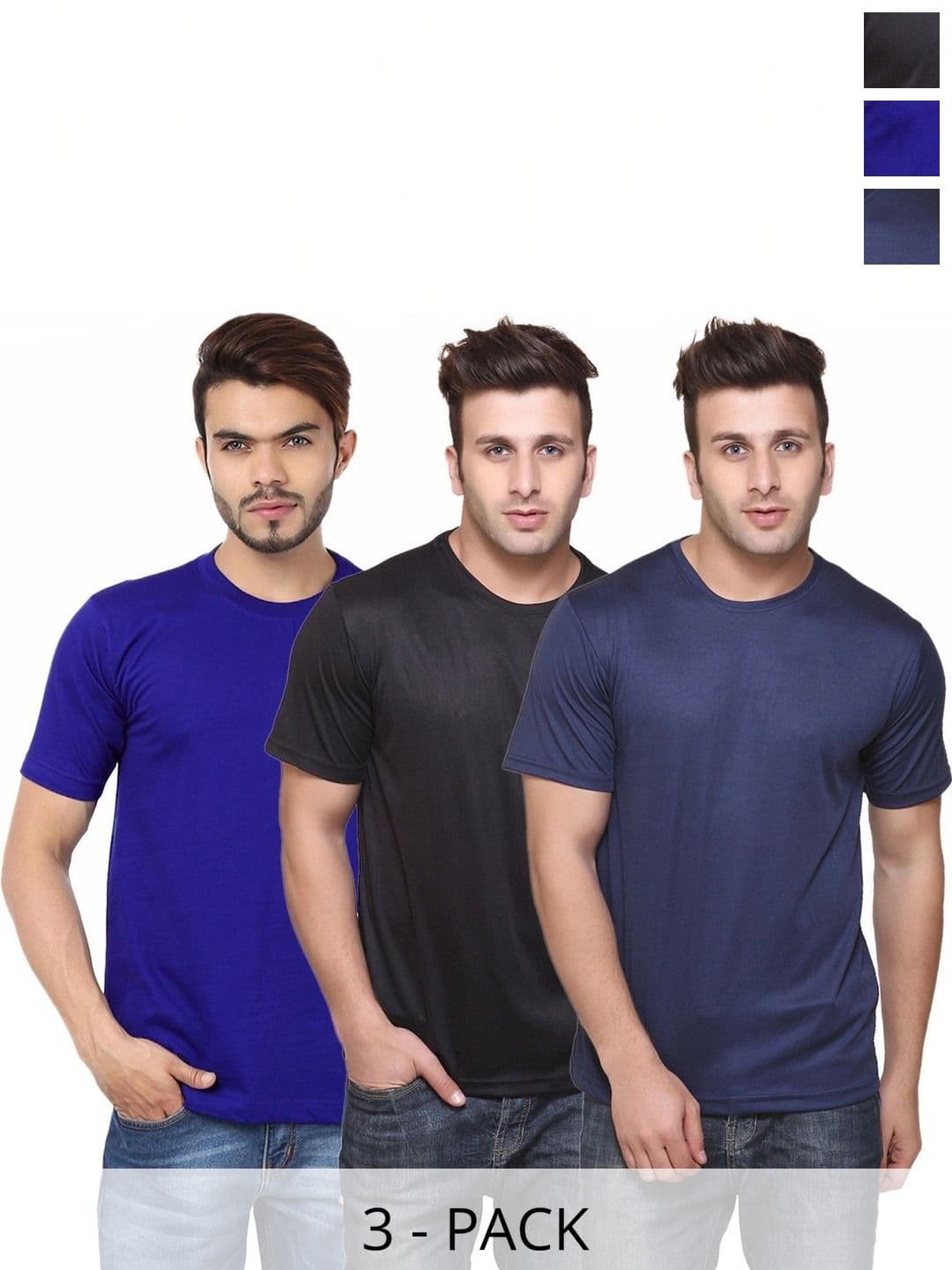 FUNKY GUYS Men 3 Slim Fit T-shirt - view 1