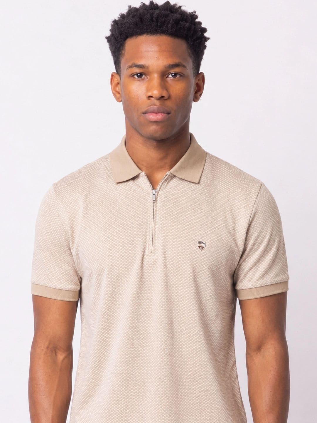 Monk Mode Men Polo Collar T-shirt - view 1