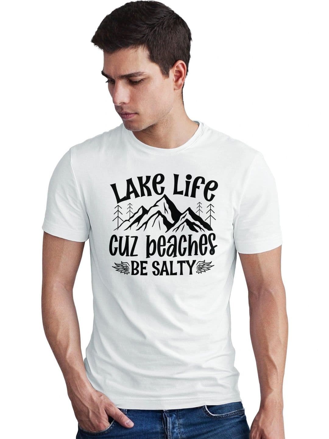 Seekbuylove Men Typography Printed T-shirt - view 1