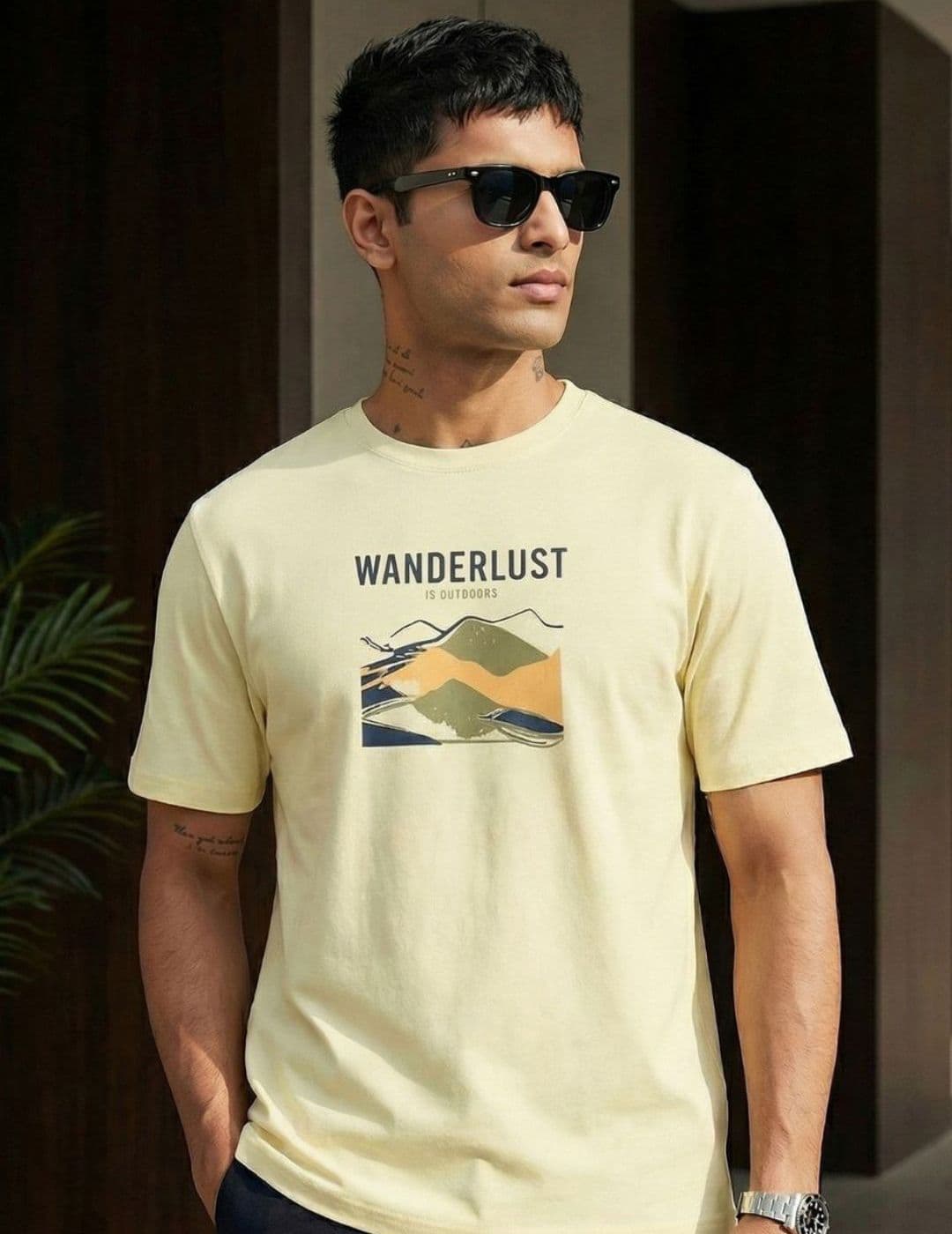 RAAX Men Printed Pure Cotton T-shirt - view 1