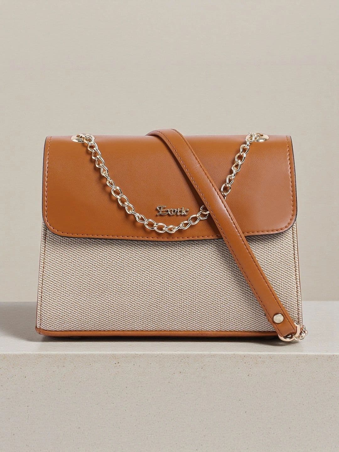 Exotic Textured PU Sling Bag - view 1