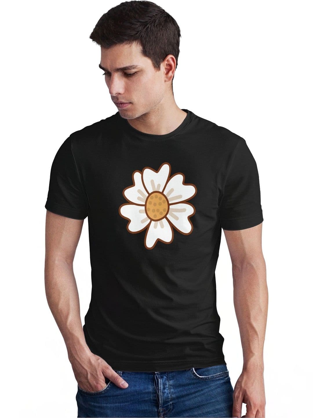 Seekbuylove Men Floral Printed Bio Finish T-shirt - view 1