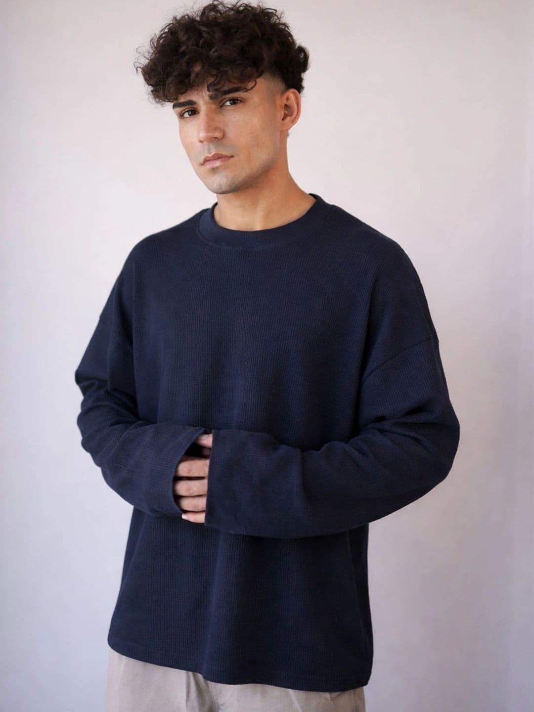 BDSQUARE Men Typography Boxy T-shirt - view 1