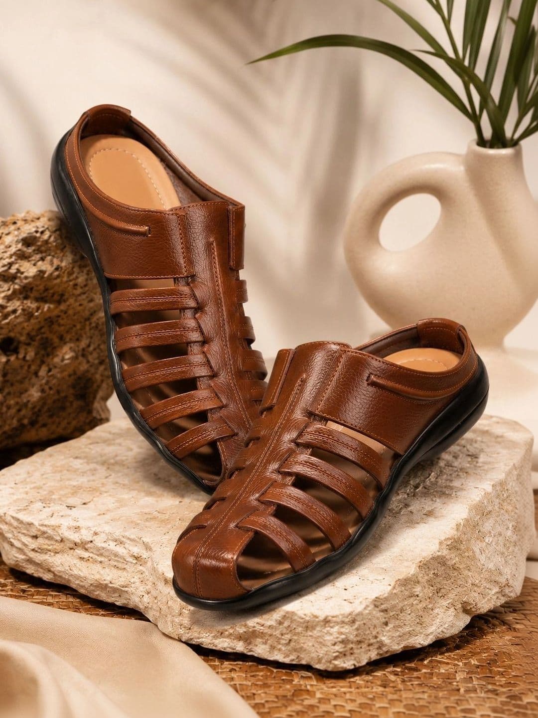 Ajanta Men Fisherman Sandals - view 1