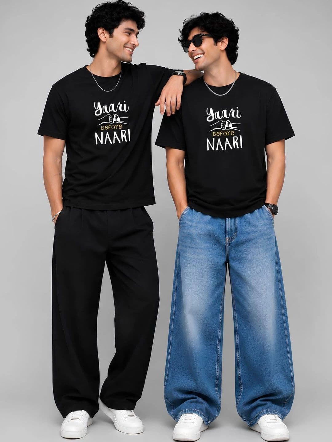 YAK YAK Men Typography Printed T-shirt - view 1