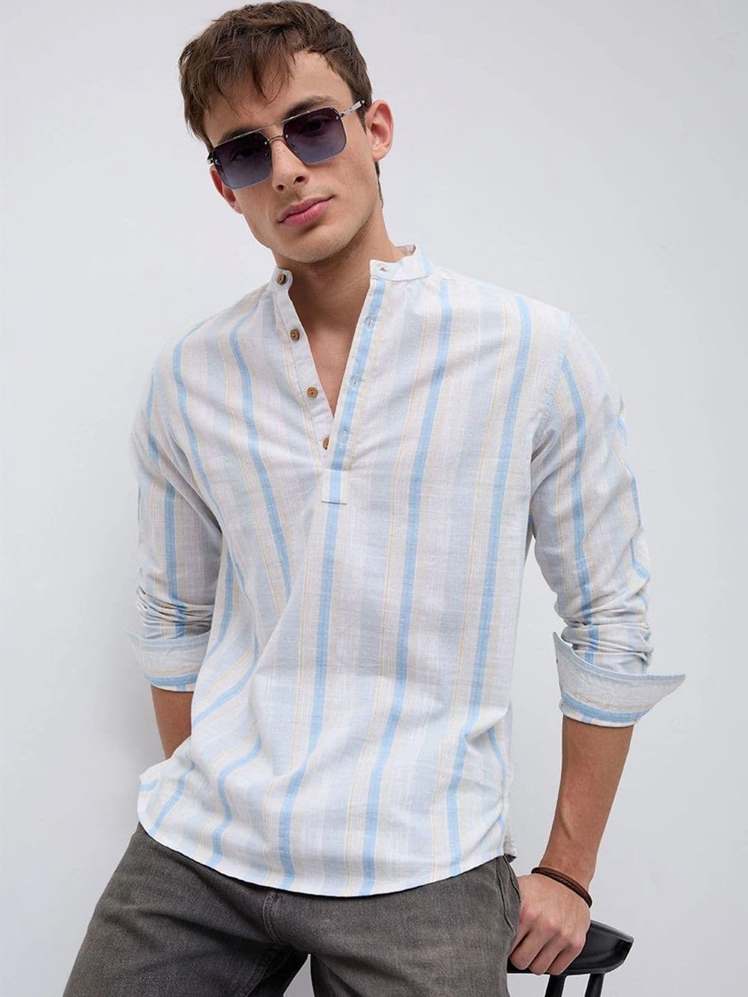VASTRADO Men Printed Kurta - view 1