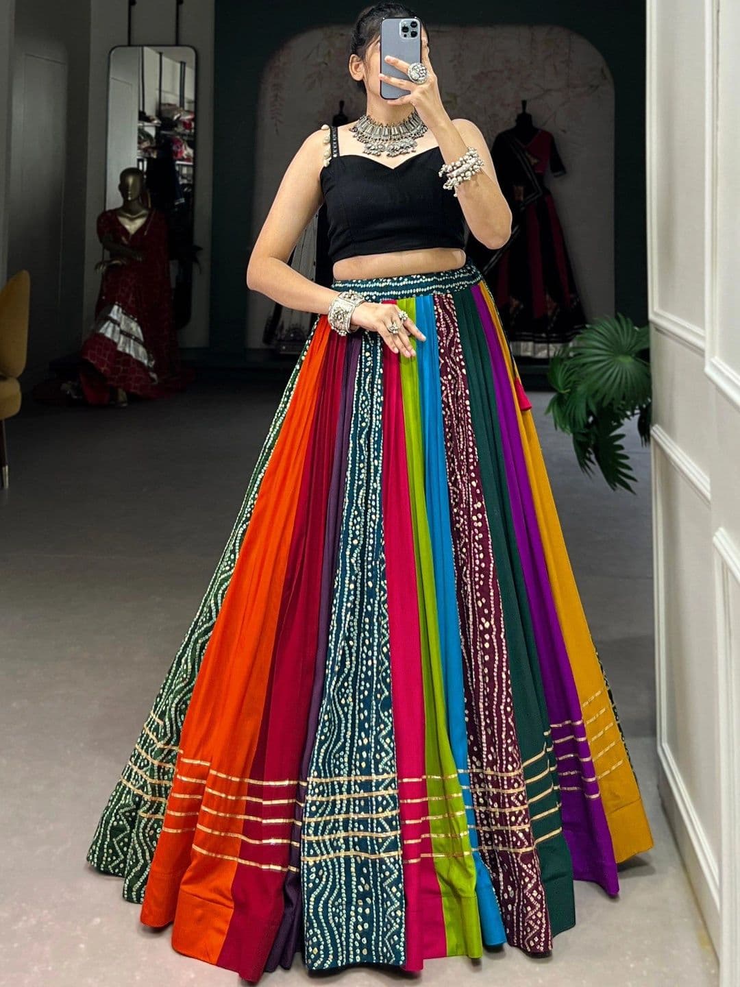 GRINISH Ready to Wear Lehenga & Semi-Stitched - view 1