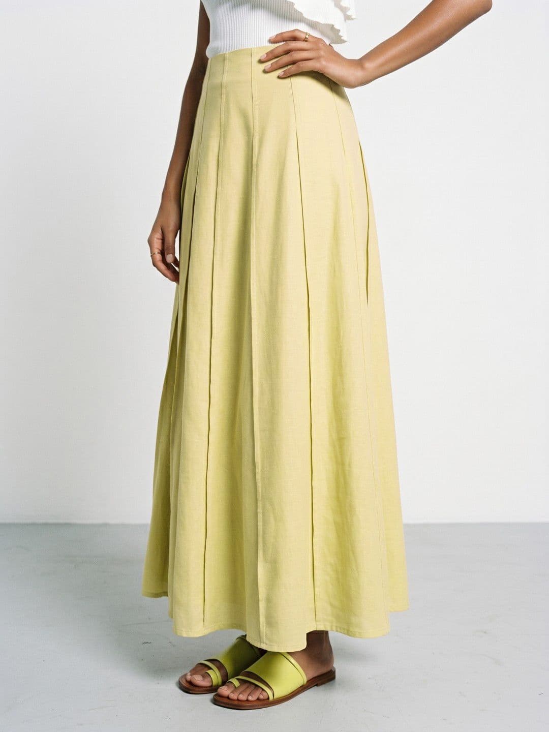 Phosphorus Women Midi A-Line Skirt - view 1