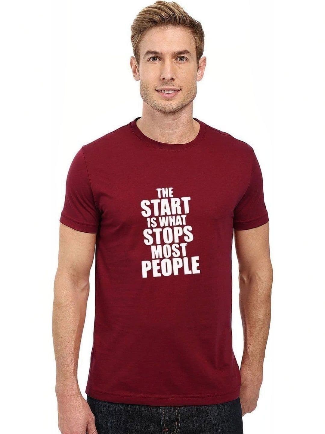 Double F Men Typography Printed T-shirt - view 1