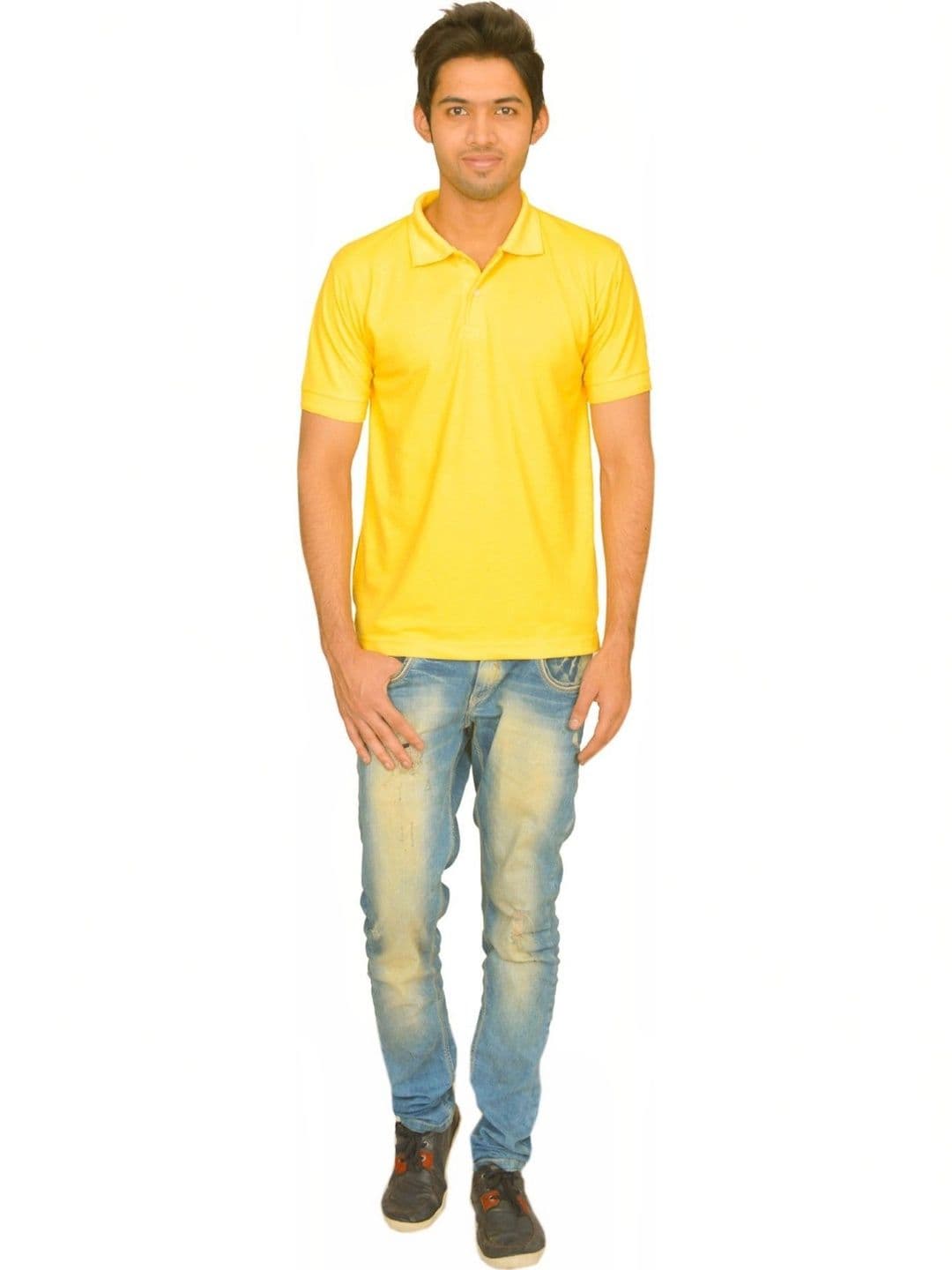 Double F Men Polo Collar T-shirt - view 1