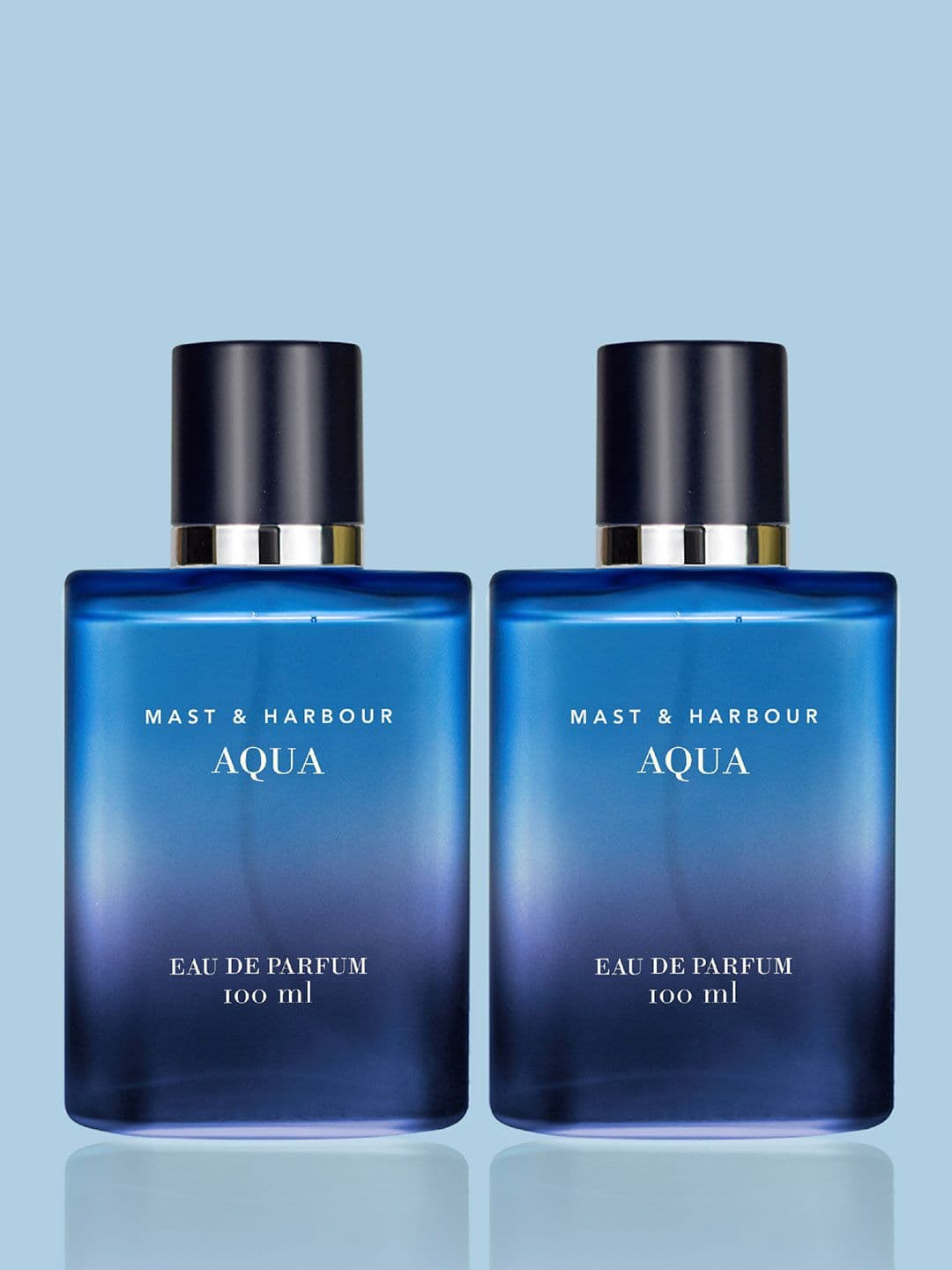 Mast & Harbour Set Of 2 Men Aqua Long-Lasting Eau De Parfum - 100 ml Each - view 1
