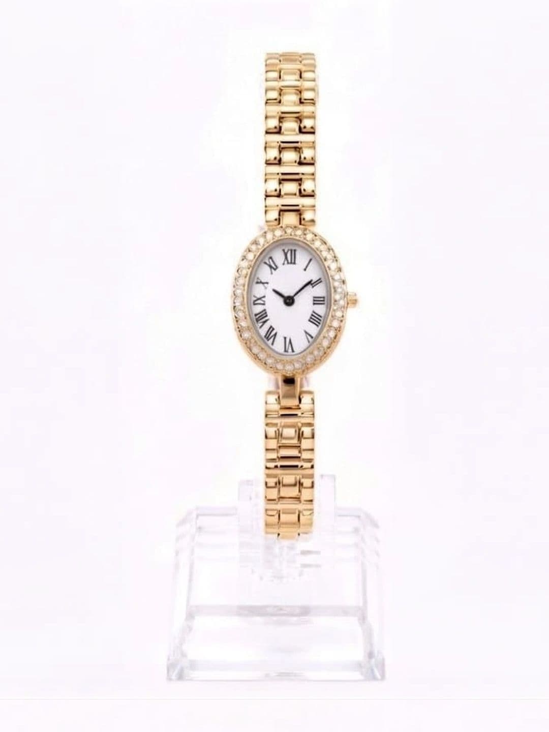 Jasuniq Elegant Oval Gold Watch - view 1