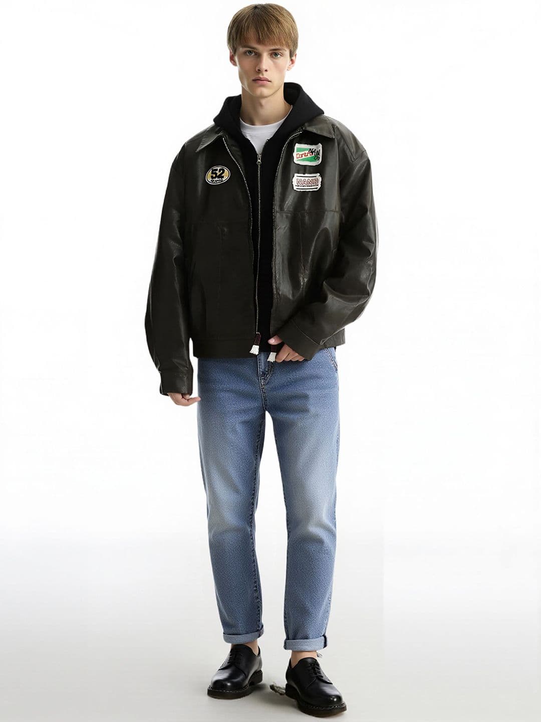 HERE&NOW Men Regular Fit Mid-Rise Jeans - view 1
