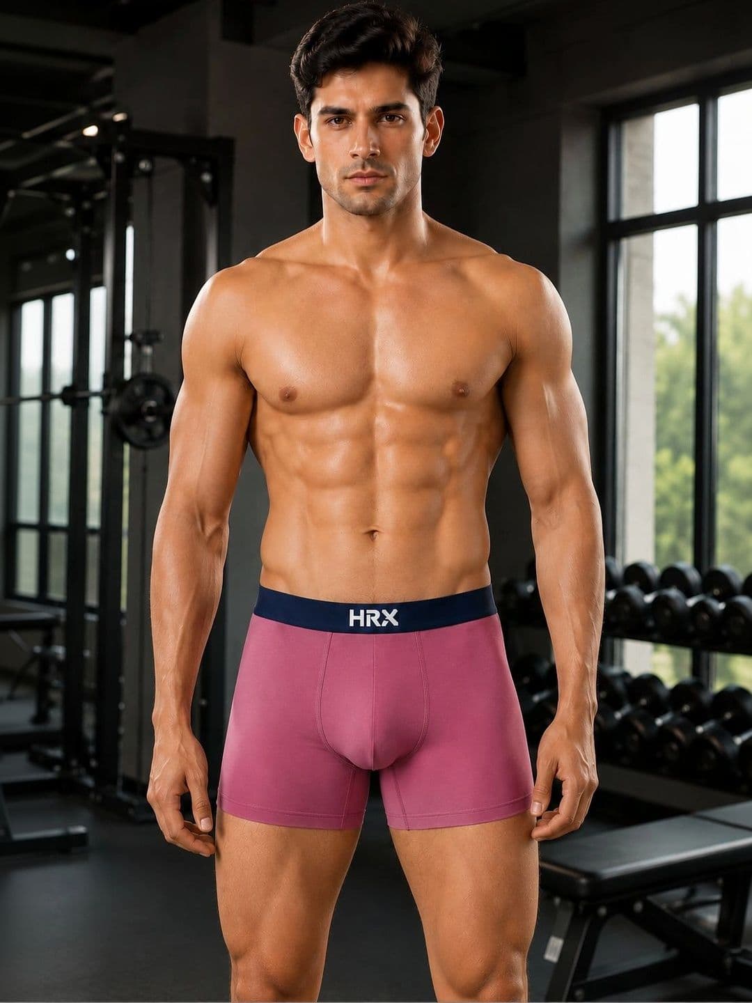 HRX by Hrithik Roshan Men Solid Trunk - view 1