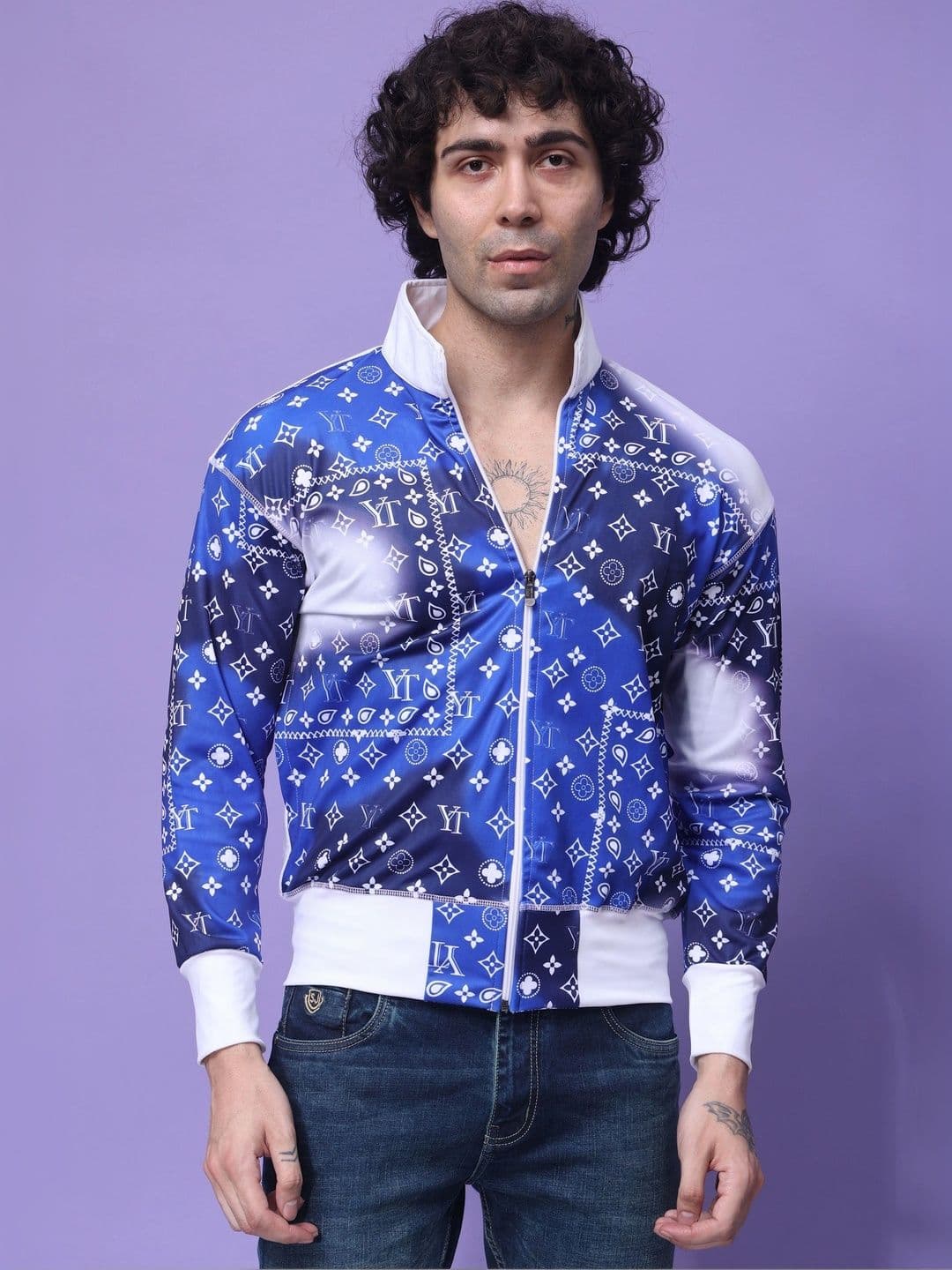 Flirty Soul Men Bomber Jacket - view 1