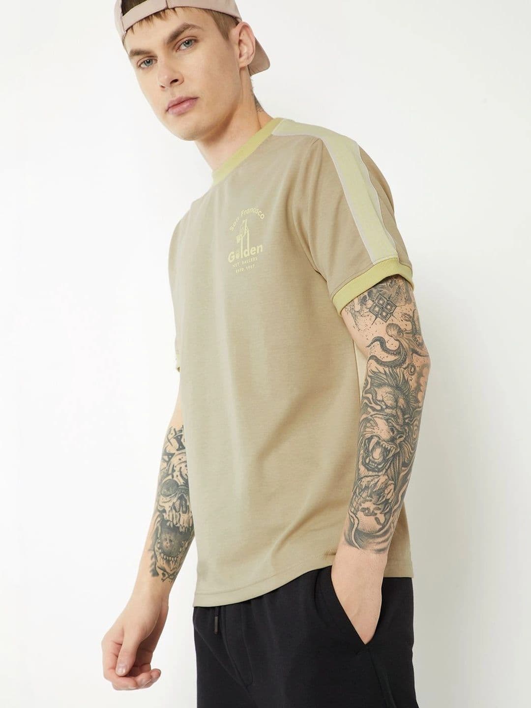 max Men Typography Printed T-shirt - view 1