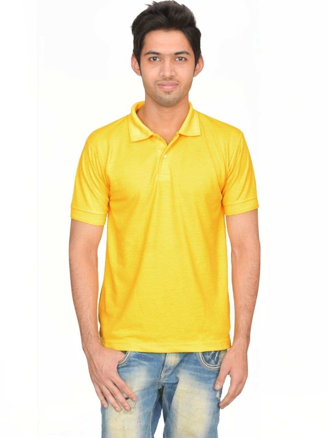 Double F Men Polo Collar T-shirt - view 1