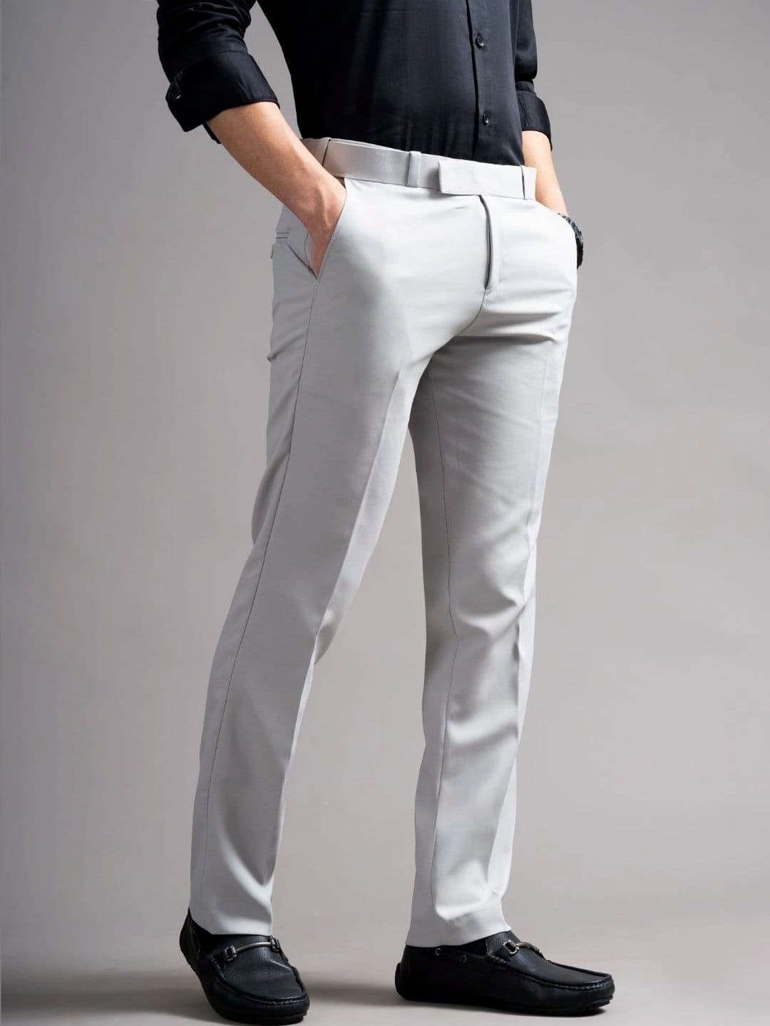 PAUL STREET Men Classic Trousers - view 1