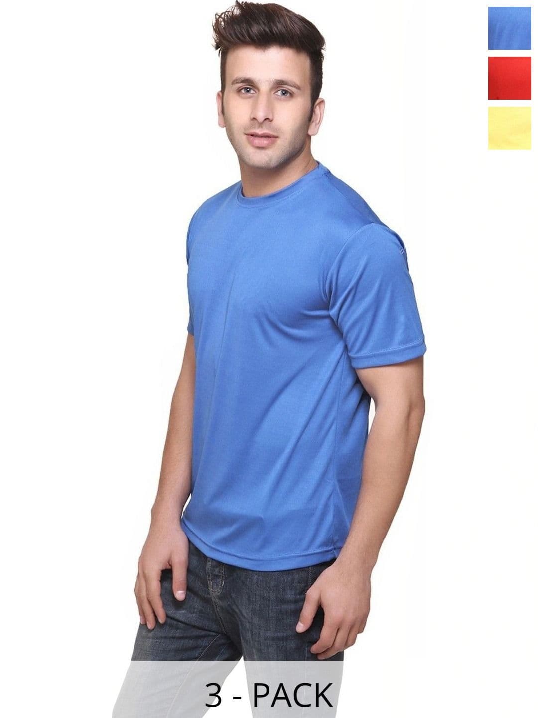 FUNKY GUYS Men 3 Slim Fit T-shirt - view 1